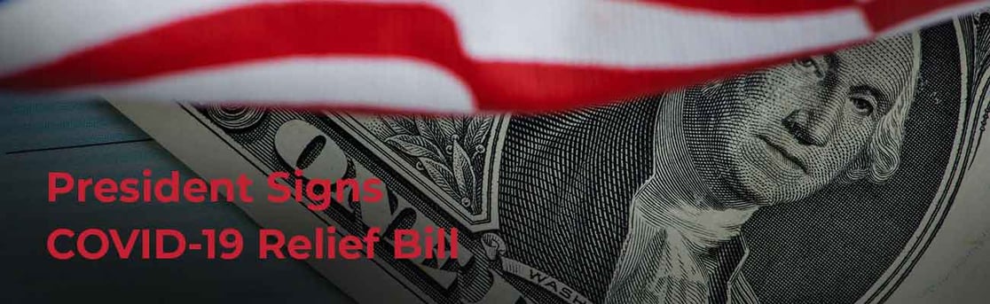 President Signs COVID-19 Relief Bill