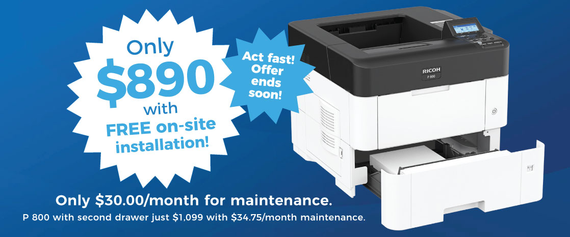 Ricoh Printer Offer