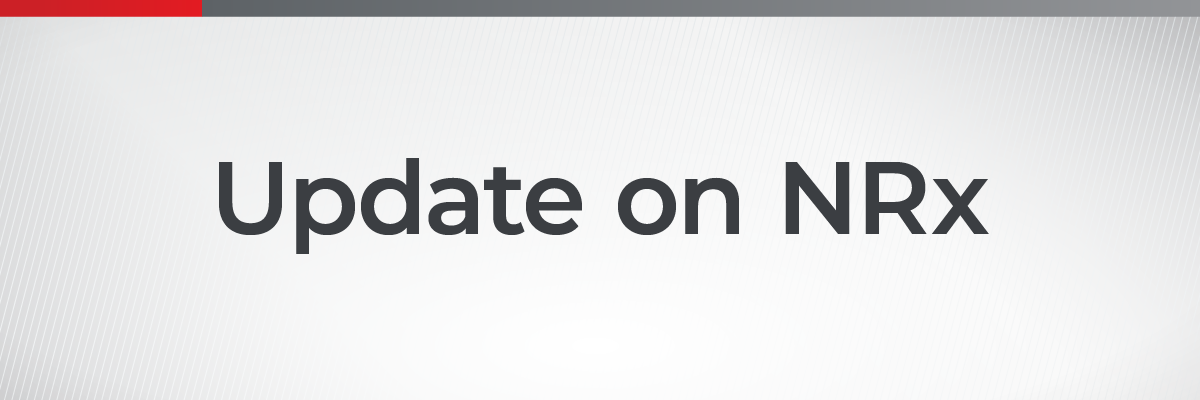 Update on NRx