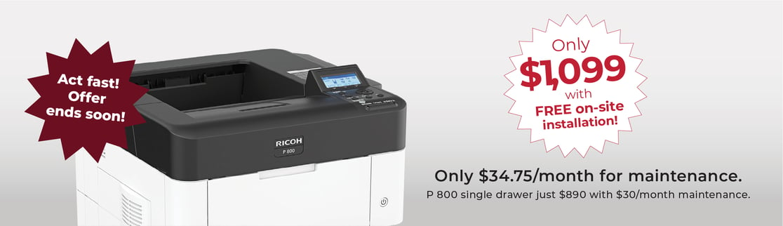Ricoh Printer Offer