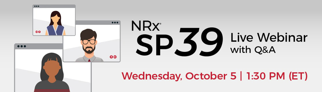 NRx SP39 Webinar | October 5