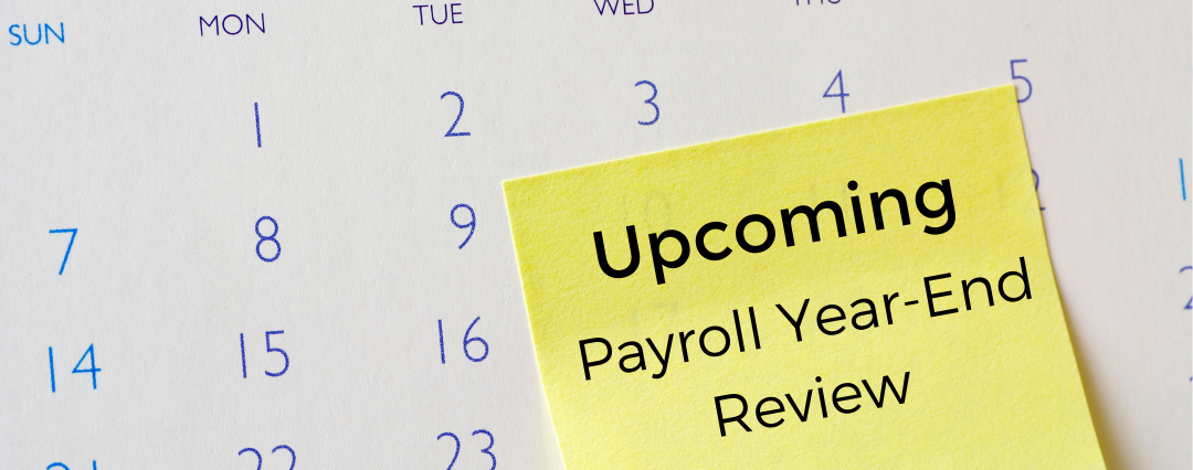 Upcoming Payroll Year-End Review